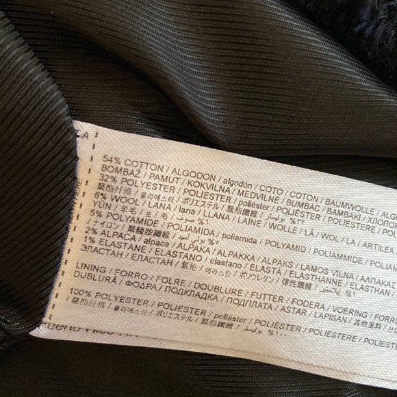 MANGO last 2 🔥 wool blend tweed collarless coat blogger zara competitor brand - Picture 6 of 7